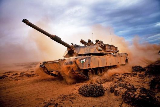 Americký M1A1Abrams.