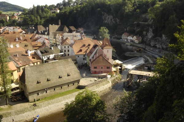 Český Krumlov.