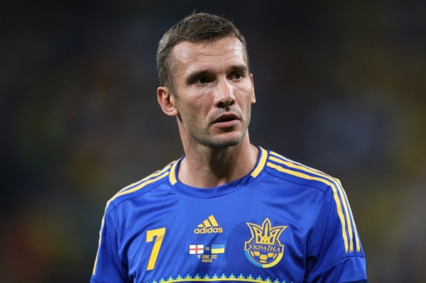 Ukrajinský fotbalista Andrej Ševčenko. Ukrajinský fotbalista Andrej Ševčenko.