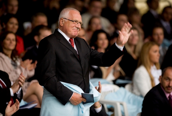 Prezident Václav Klaus.