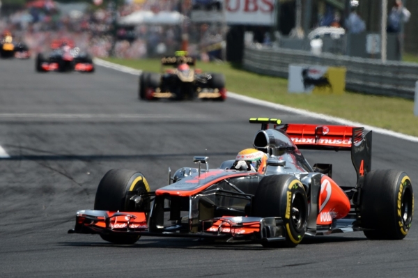 Lewis Hamilton s přehledem vyhrál VC Maďarska.