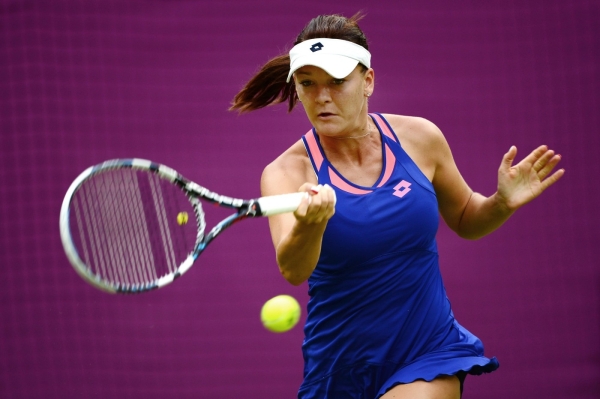 Agnieszka Radwaňská z Polska vypadla z tenisového turnaje na olympijských hrách v Londýně hned v prvním kole. 