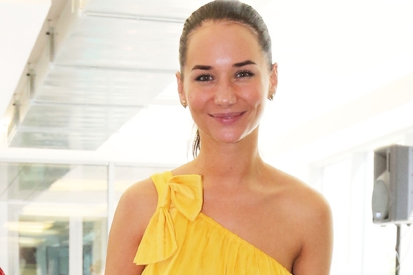 Herečka Sandra Nováková. Herečka Sandra Nováková.