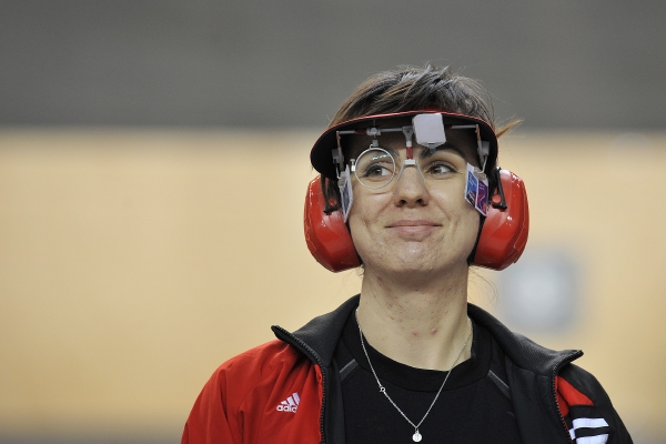 Sportovní střelkyně Lenka Marušková. Sportovní střelkyně Lenka Marušková.