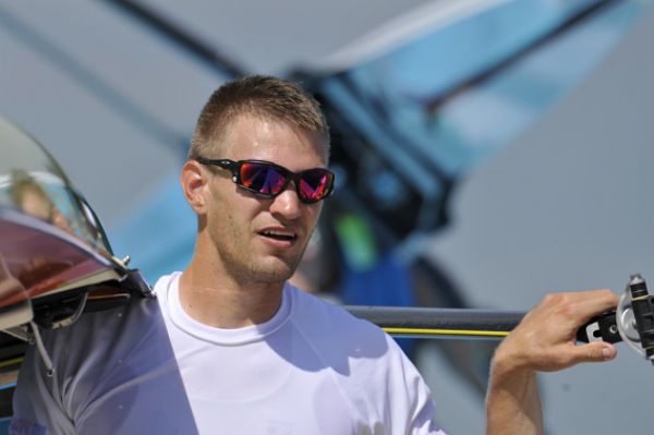Český skifař Ondřej Synek.