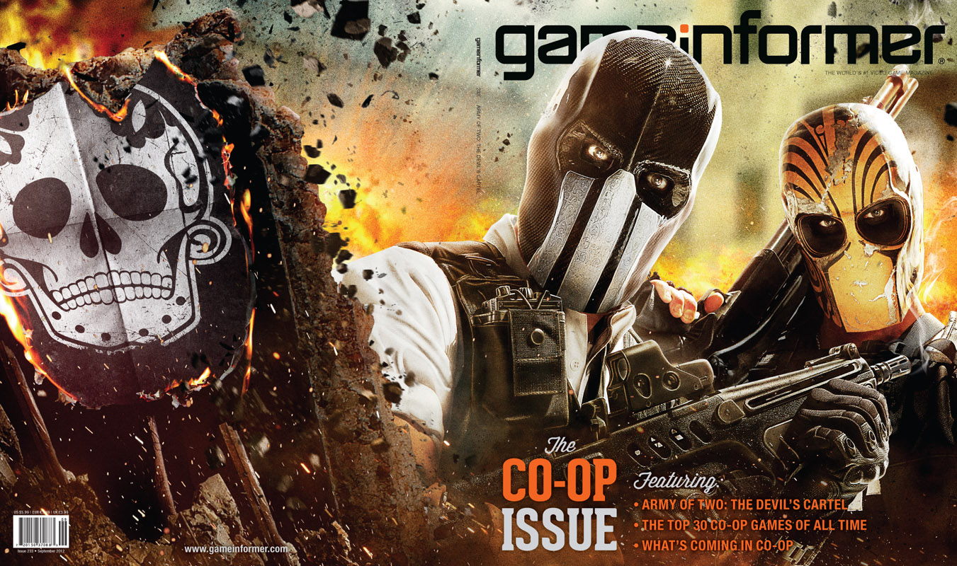 Obálka zahraničního časopisu Game Informer. Obálka zahraničního časopisu Game Informer.
