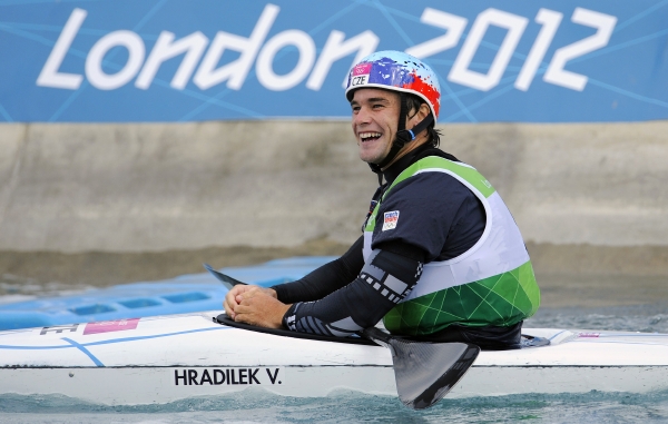 Finálovou jízdu kajakáře Vavřince Hradilka sledovalo 329 tisíc lidí. 