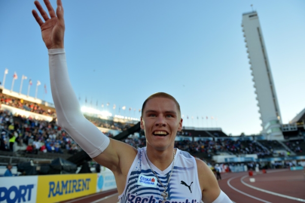 Běžec Pavel Maslák.