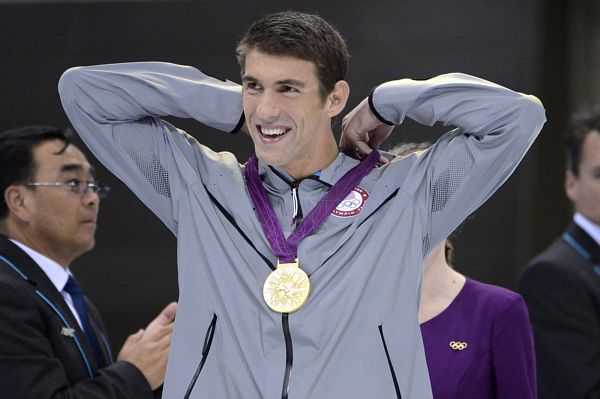 Americký plavec Michael Phelps.