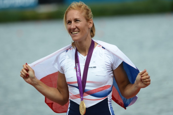 Zlatá olympijská skifařka Miroslava Knapková.