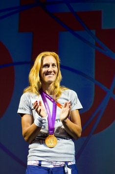 Zlatá Miroslava Knapková.