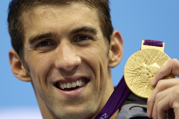 Nejúspěšnější olympionik všech dob Michael Phelps.