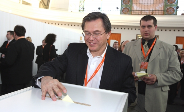 Místopředseda Evropského parlamentu, sociální demokrat Libor Rouček.
