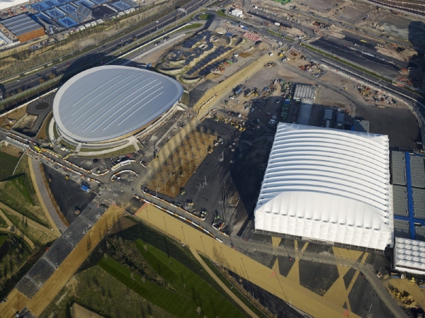 Velodrom na olympijských hrách v Londýně. Velodrom na olympijských hrách v Londýně.