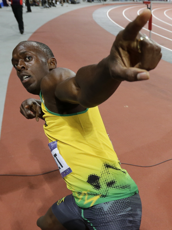 Usain Bolt.