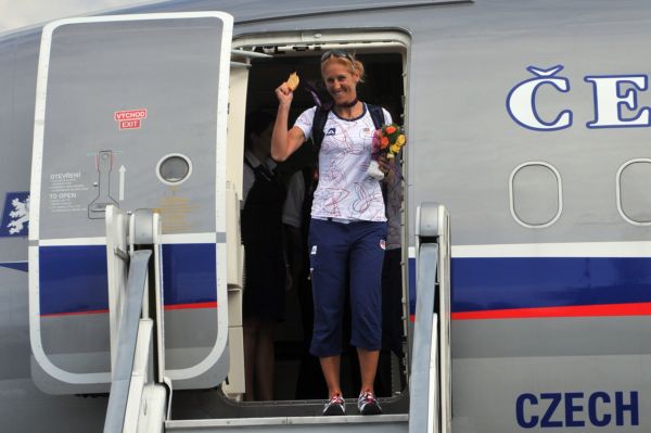 Miroslava Knapková přivezla zlato.