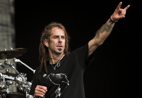 Zpěvák kapely Lamb of God Randy Blythe. Zpěvák kapely Lamb of God Randy Blythe.