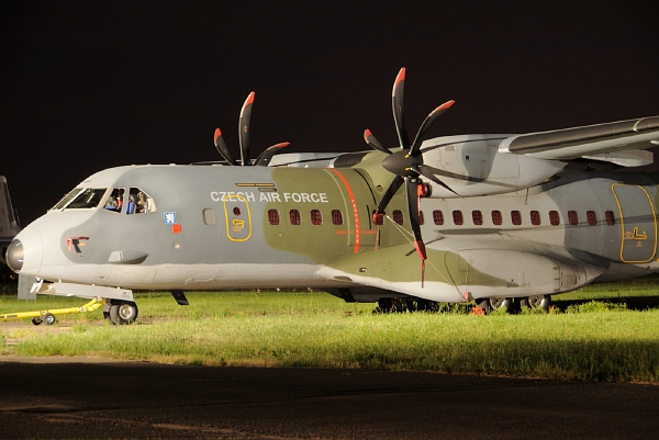 Letoun CASA C-295 M české armády. Letoun CASA C-295 M české armády.