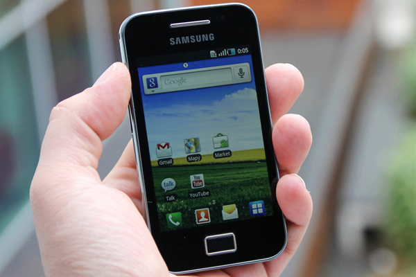 Samsung Galaxy Ace.