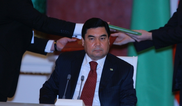 Turkmenský prezident Gurbanguli Berdymuhamedov.
