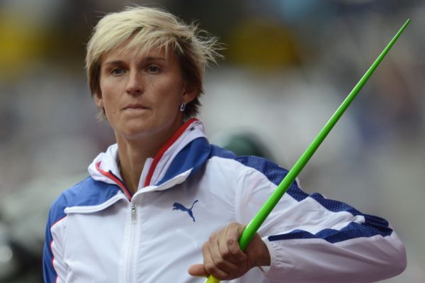 Česká oštěpařka Barbora Špotáková.