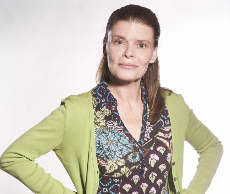 Herečka Zuzana Bydžovská.