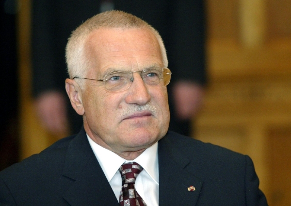 Prezident Václav Klaus.