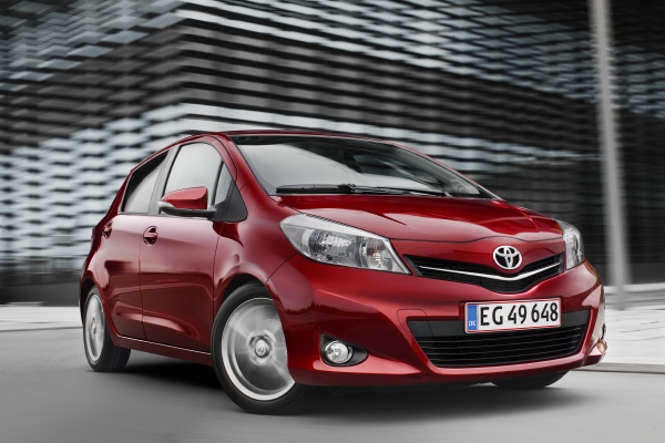 Jeden z nejprodávanějších modelů značky, Toyota Yaris.