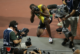 Fotograf Usain Bolt.