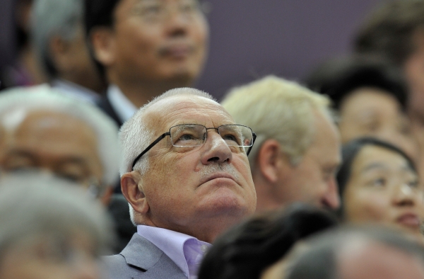Prezident Václav Klaus.