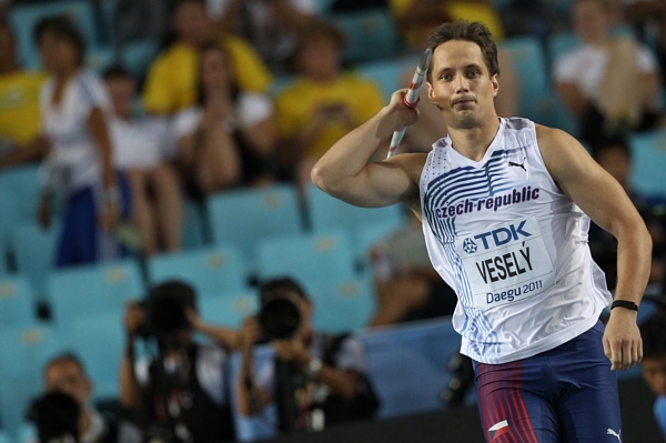 Vítězslav Veselý patří k největším favoritům oštěpařského finále.