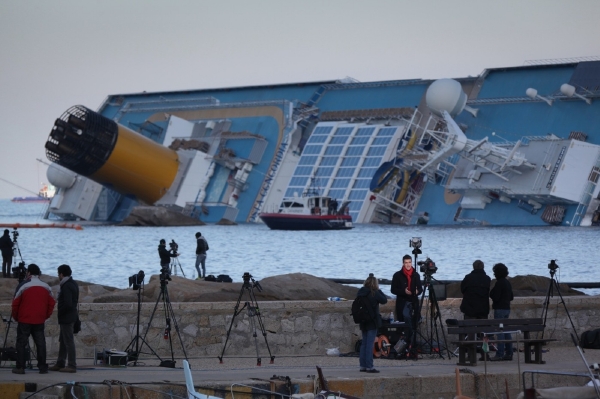 Loď Costa Concordia ztroskotala 13. ledna u ostrova Giglio.