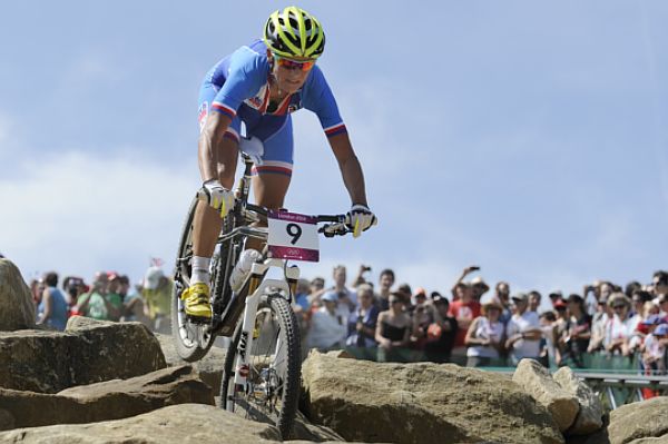 Česká bikerka Kateřina Nash na olympijských hrách neuspěla.