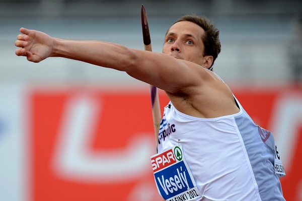 Oštěpař Vítězslav Veselý v Londýně marně bojoval o olympijskou medaili.