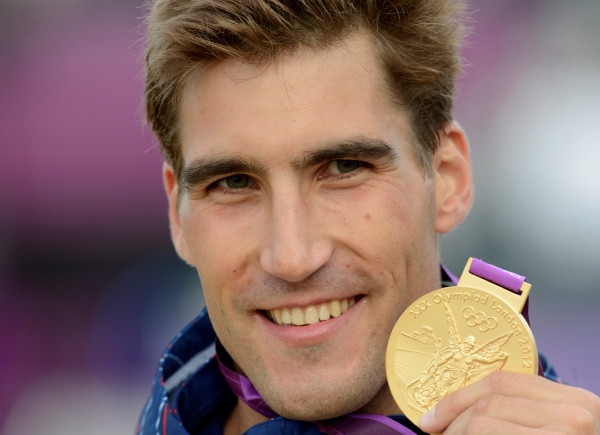 David Svoboda, olympijský vítěz v moderním pětiboji. David Svoboda, olympijský vítěz v moderním pětiboji.