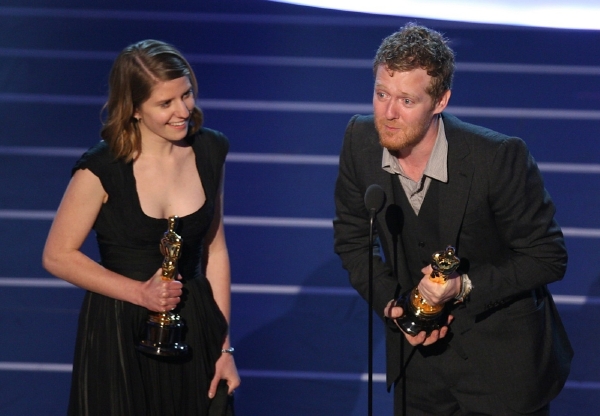 Markéta Irglová a Glen Hansard. Markéta Irglová a Glen Hansard.