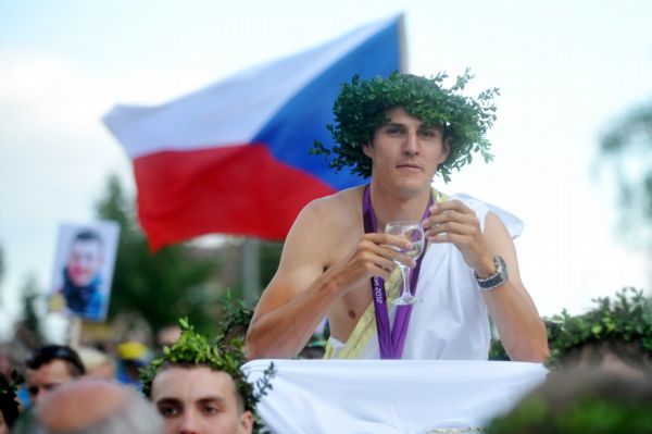 Jaroslav Kulhavý coby Bůh cyklistiky. Jaroslav Kulhavý coby Bůh cyklistiky.