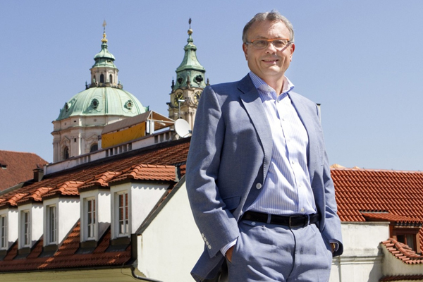 Kandidát na prezidenta Vladimír Dlouhý.