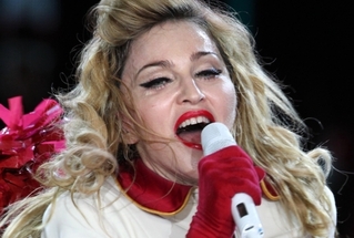 Slavná popová zpěvačka Madonna.