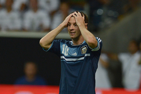 Argentinský fotbalista Lionel Messi.