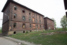 Ghetto v ulici Přednádraží.