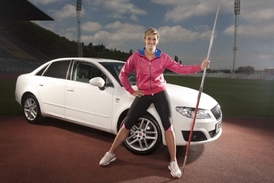 Barbora Špotáková jezdí vozem Seat Exeo.
