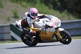 Motocyklový závodník Jakub Smrž.