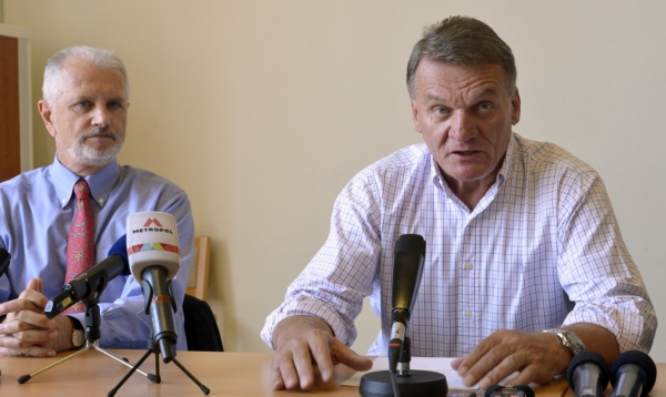 Bohuslav Svoboda (vpravo) a Vladimír Lich.