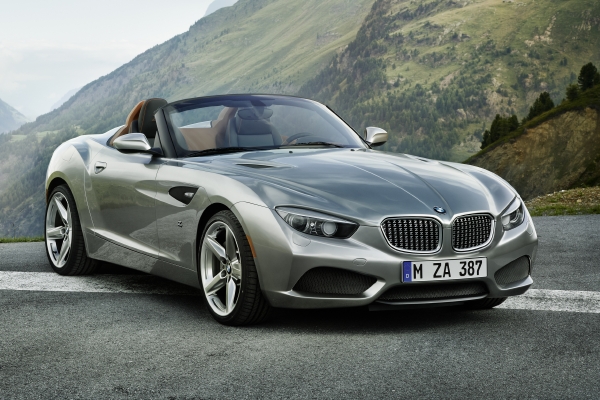 BMW Zagato Roadster opravdu působí muskulaturním dojmem.