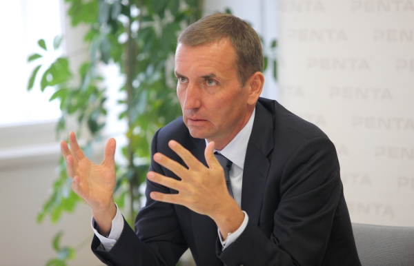 Marek Dospiva z Penty. Marek Dospiva z Penty.
