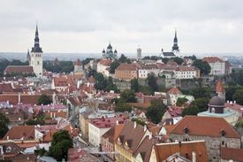 Staré centrum Tallinu v mnohém připomíná Prahu.
