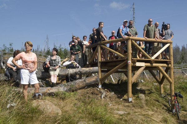 O novou vyhlídku byl první den zájem.