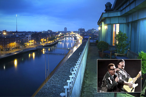 V irském hlavním městě Dublinu najdete hotel Clarence, který vlastní zpěvák Bono.