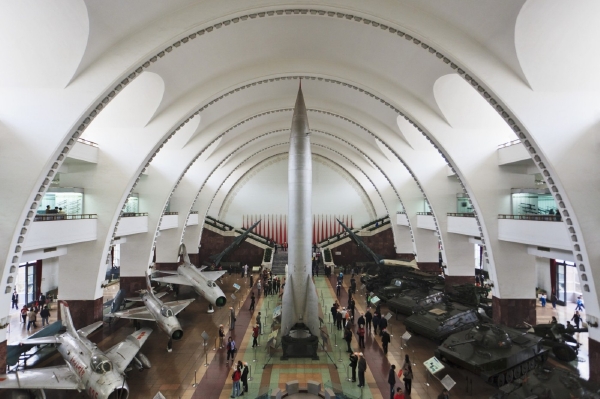 Takto vypadá čínská historická raketa DF-1, o několik generací starší než současná DF-41 s dostřelem několik tisíc kilometrů.